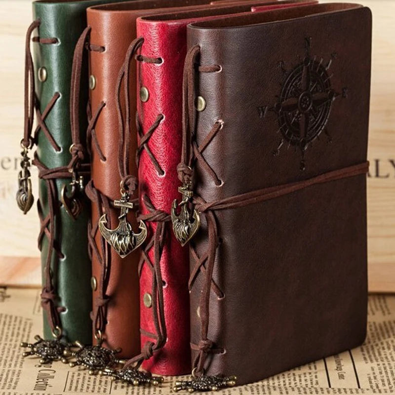 Retro spiral notebook