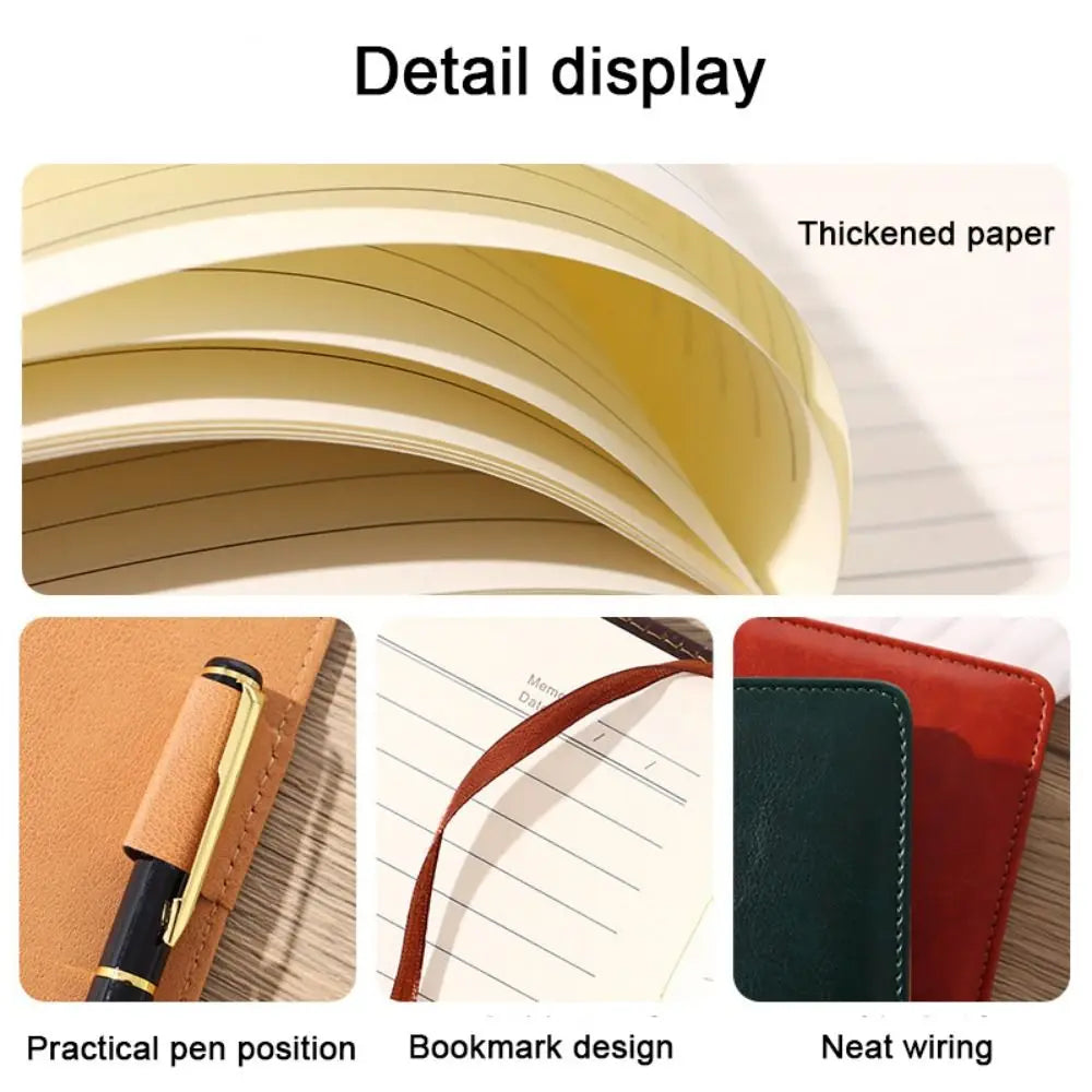 Fashion 200 Pages A5 Notebook with Coded Lock Thickened Password Lock Notebook Protecting Secrets Portable Diary Book Student