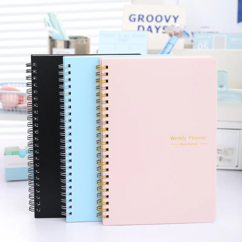 Weekly planner notebook