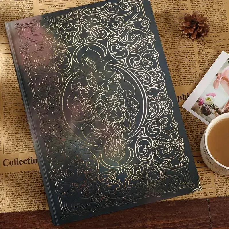 European style retro notebook